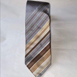 Moschino-Gray Brown Tie